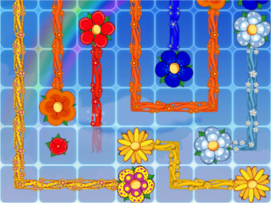 �yFlowers�z���ԍD���ɃI�X�X���̉Ԍq���p�Y���Q�[���I