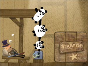 �y3 Pandas�z�R���̃p���_���͂����킹��A�h�x���`���[�Q�[���I