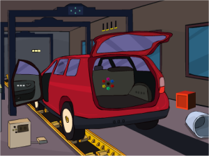 �yCar Wash Escape�z�����߂�ꂽ��ԏꂩ��̒E�o�Q�[���I