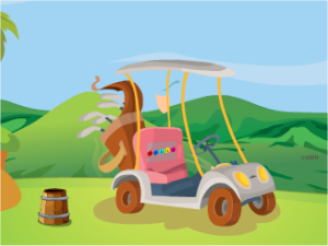 �yGolf Ground Escape�z�S���t��ŏ��̎q��������E�o�Q�[���I