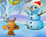 �yMonkeyHappyChristmas�z��������̃N���X�}�X�I�u�W�F�N�g�T���Q�[���I