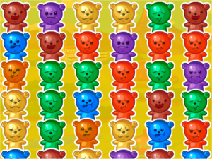 �yJelly Bears�z�����[���[�̃N�}���q����}�b�`�p�Y���Q�[���I