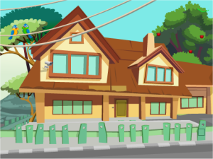 �yVillage Rocket Escape�z���P�b�g�̂��鑺�̒E�o�Q�[���I